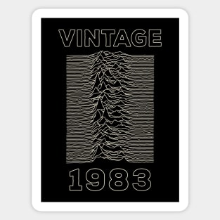 Vintage 1983 - Unknown Pleasures Sticker